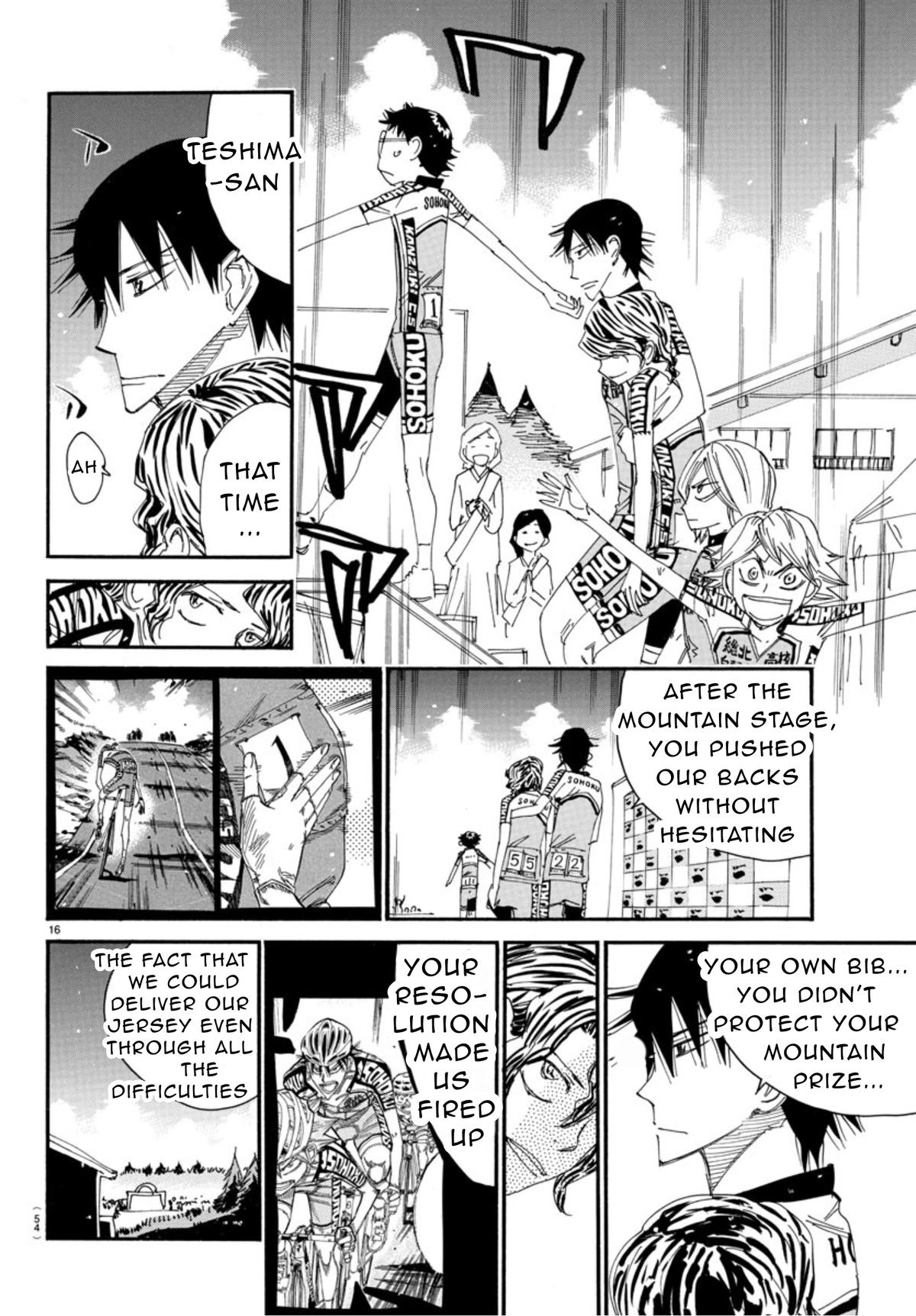 Yowamushi Pedal Chap 543 - Next Chap 544