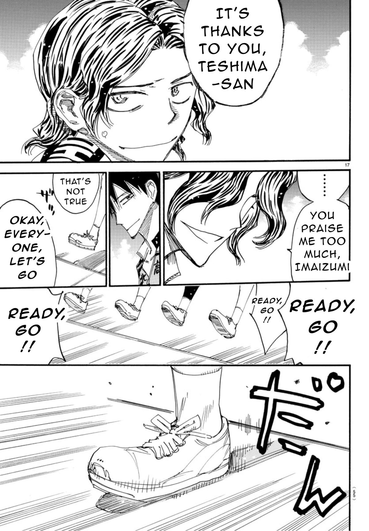 Yowamushi Pedal Chap 543 - Next Chap 544