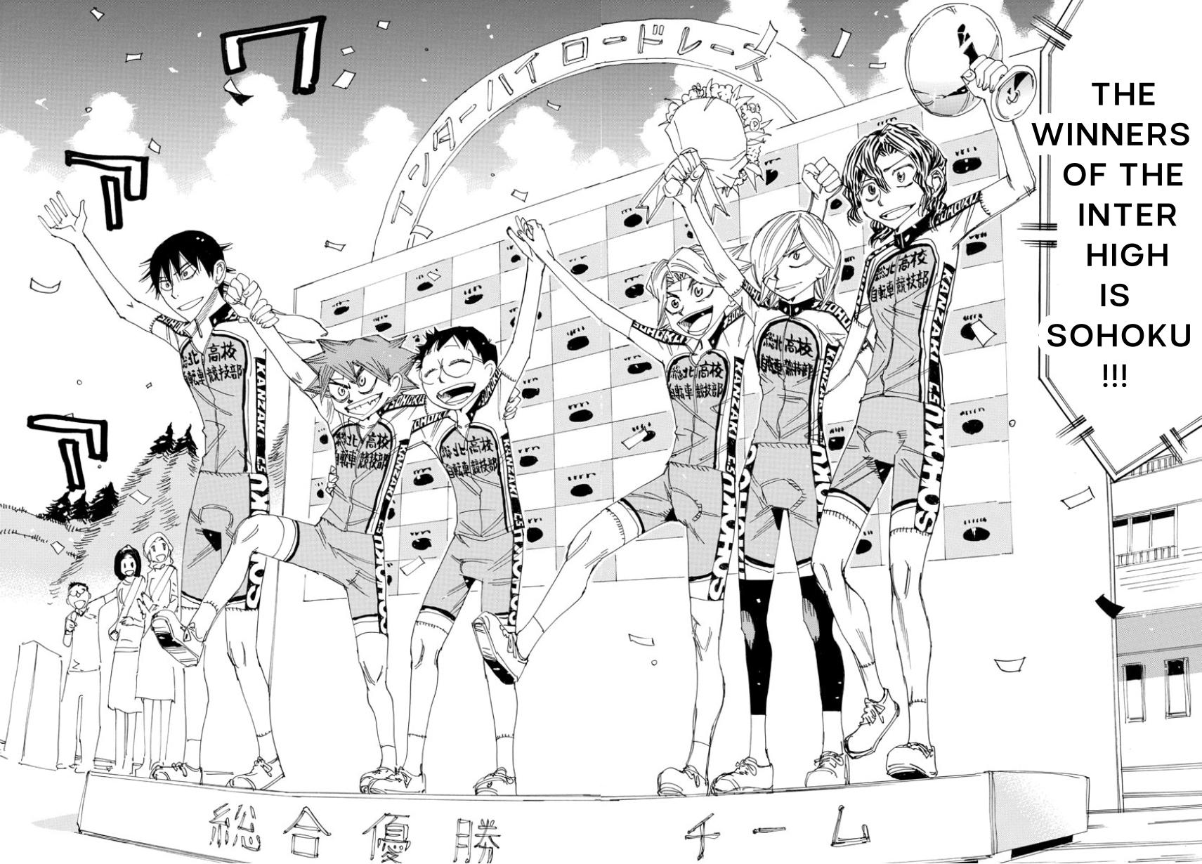 Yowamushi Pedal Chap 543 - Next Chap 544