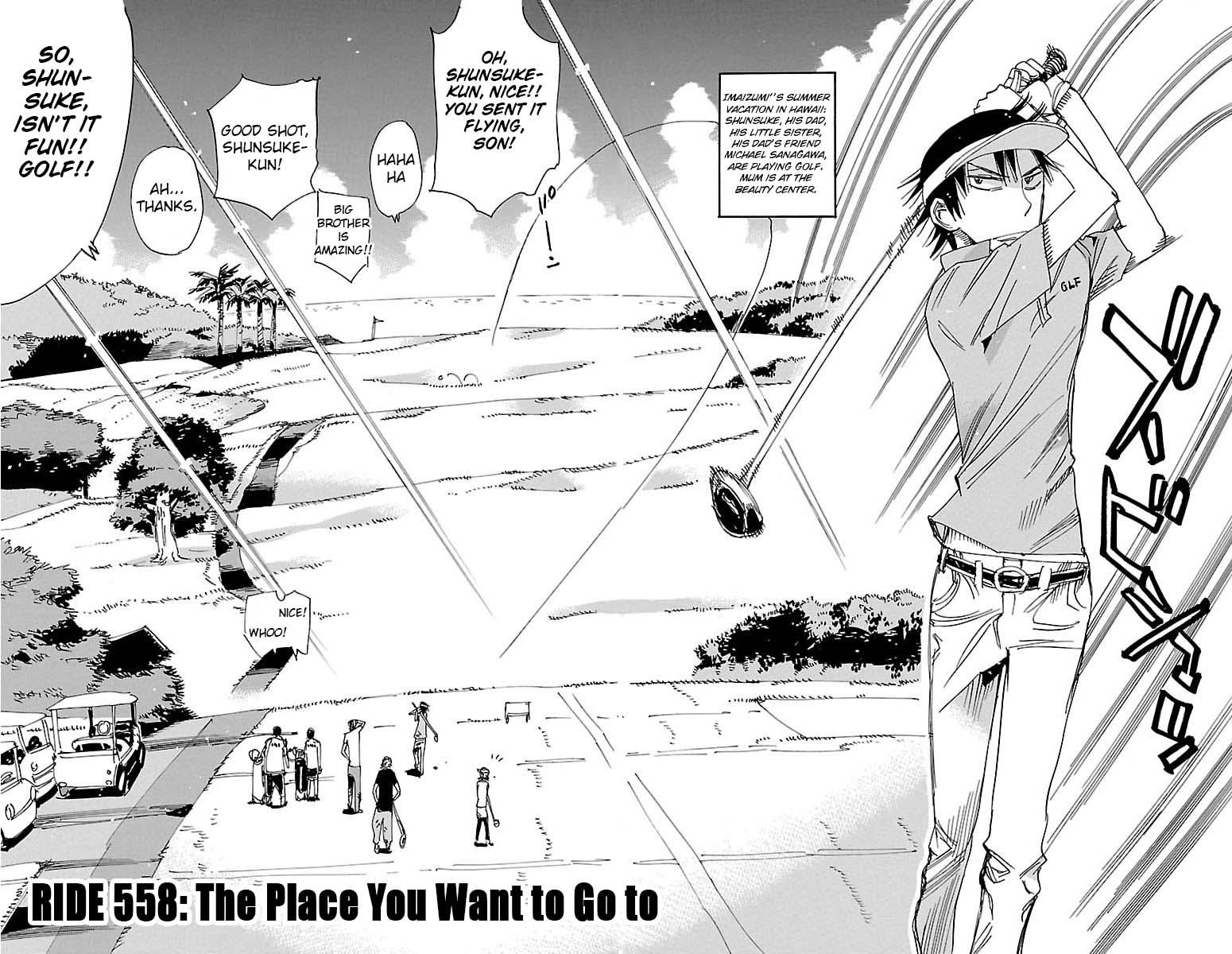 Yowamushi Pedal Chap 558 - Next Chap 559