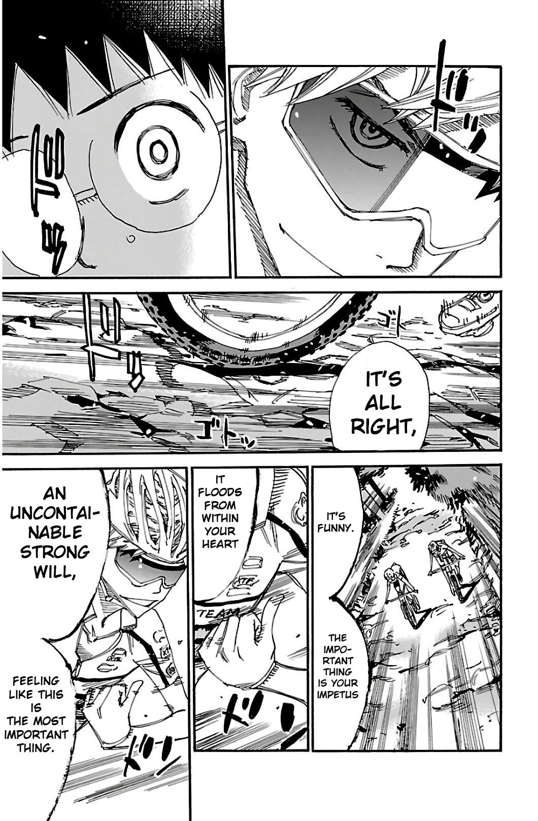 Yowamushi Pedal Chap 550 - Next Chap 551