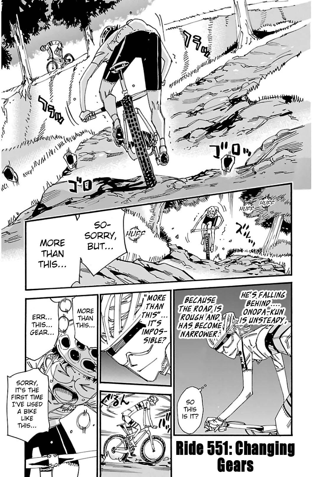 Yowamushi Pedal Chap 551 - Next Chap 552