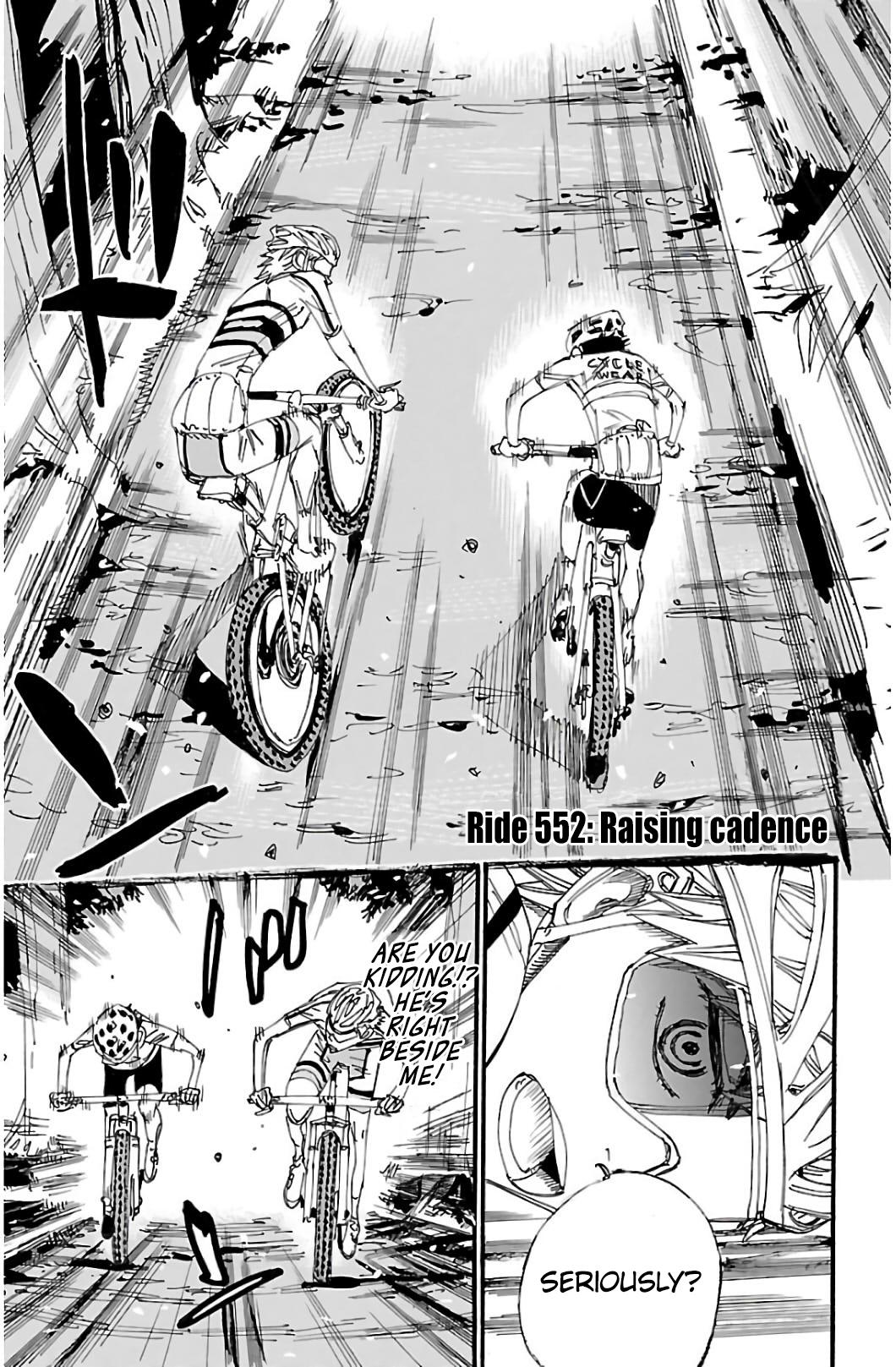 Yowamushi Pedal Chap 552 - Next Chap 553