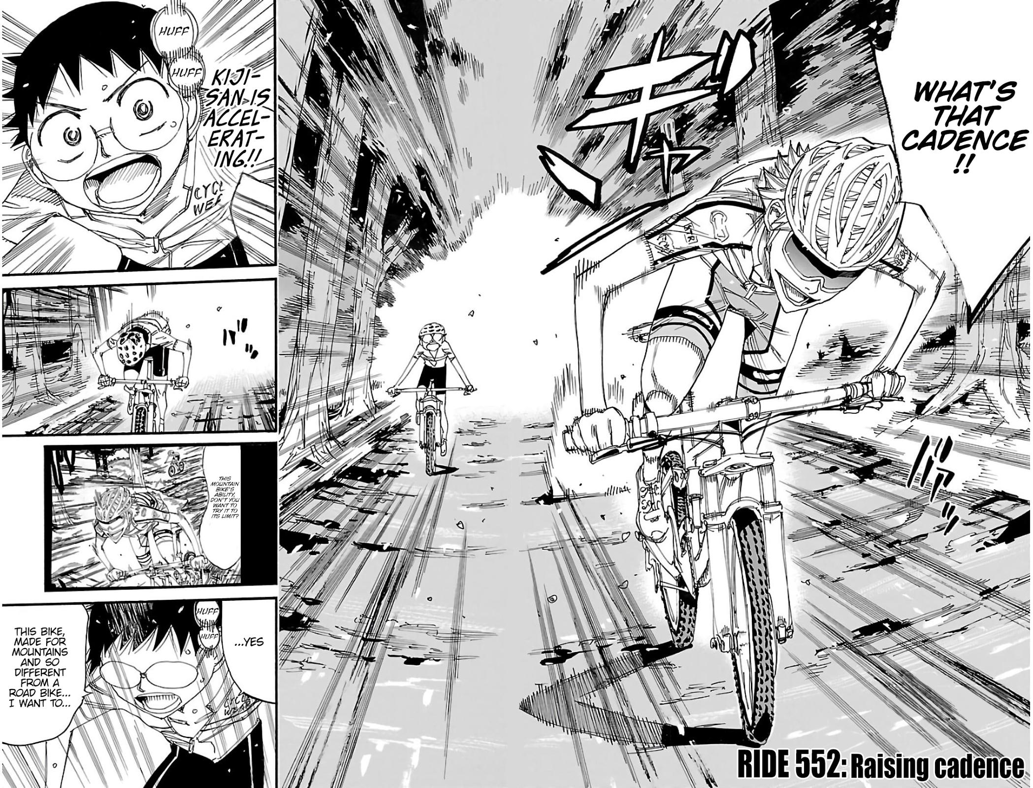 Yowamushi Pedal Chap 552 - Next Chap 553
