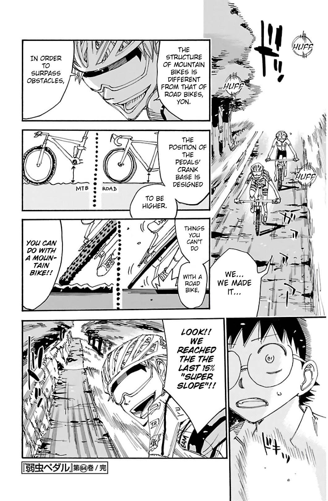 Yowamushi Pedal Chap 553 - Next Chap 554