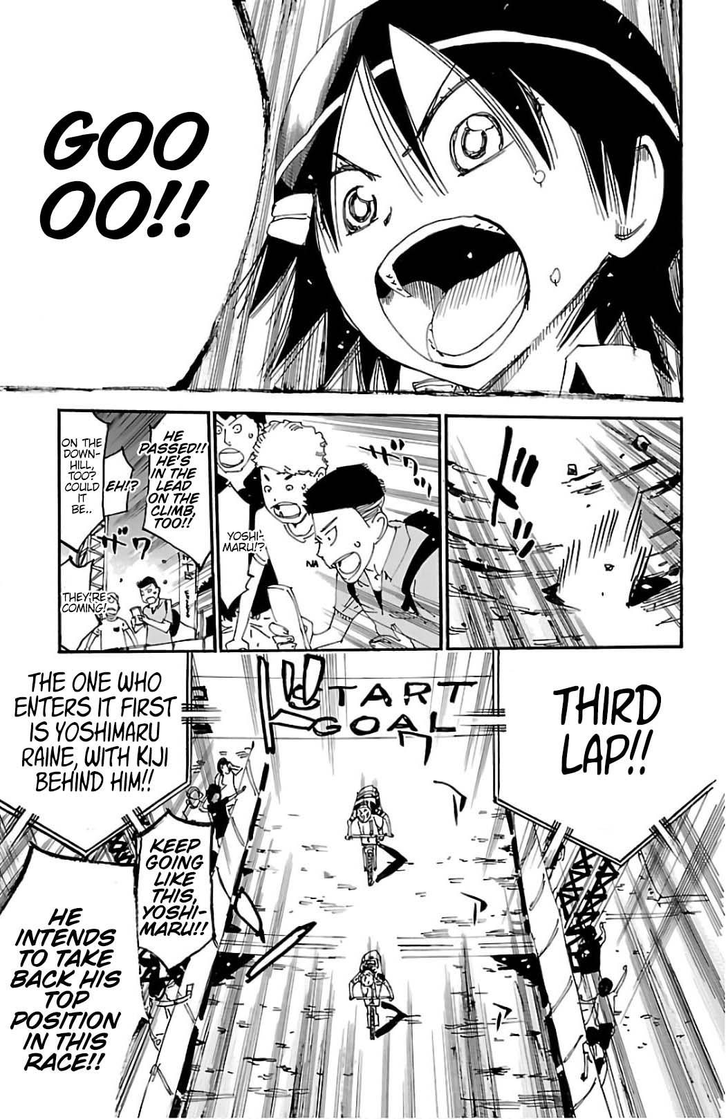 Yowamushi Pedal Chap 567 - Next Chap 568