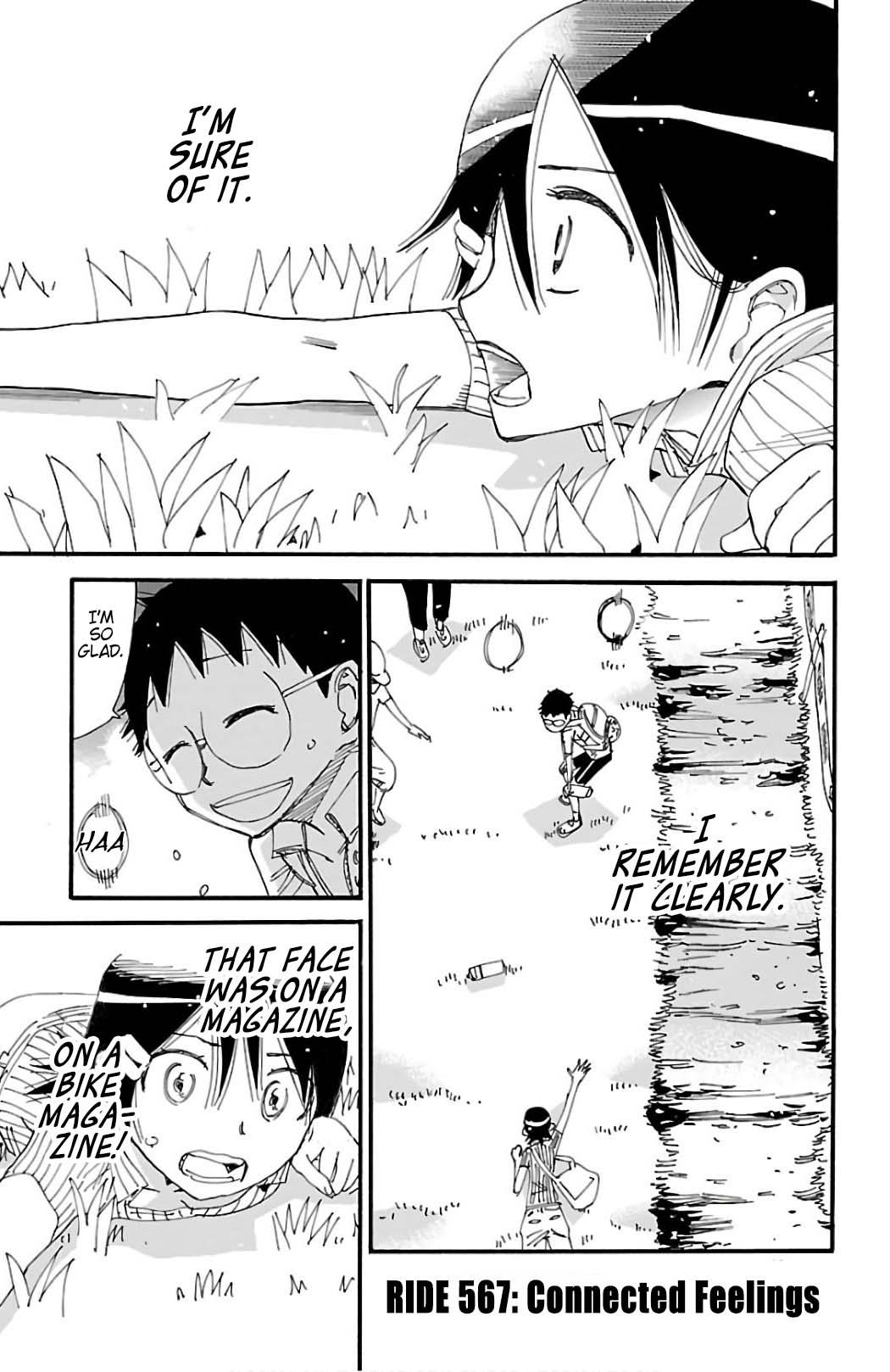 Yowamushi Pedal Chap 567 - Next Chap 568