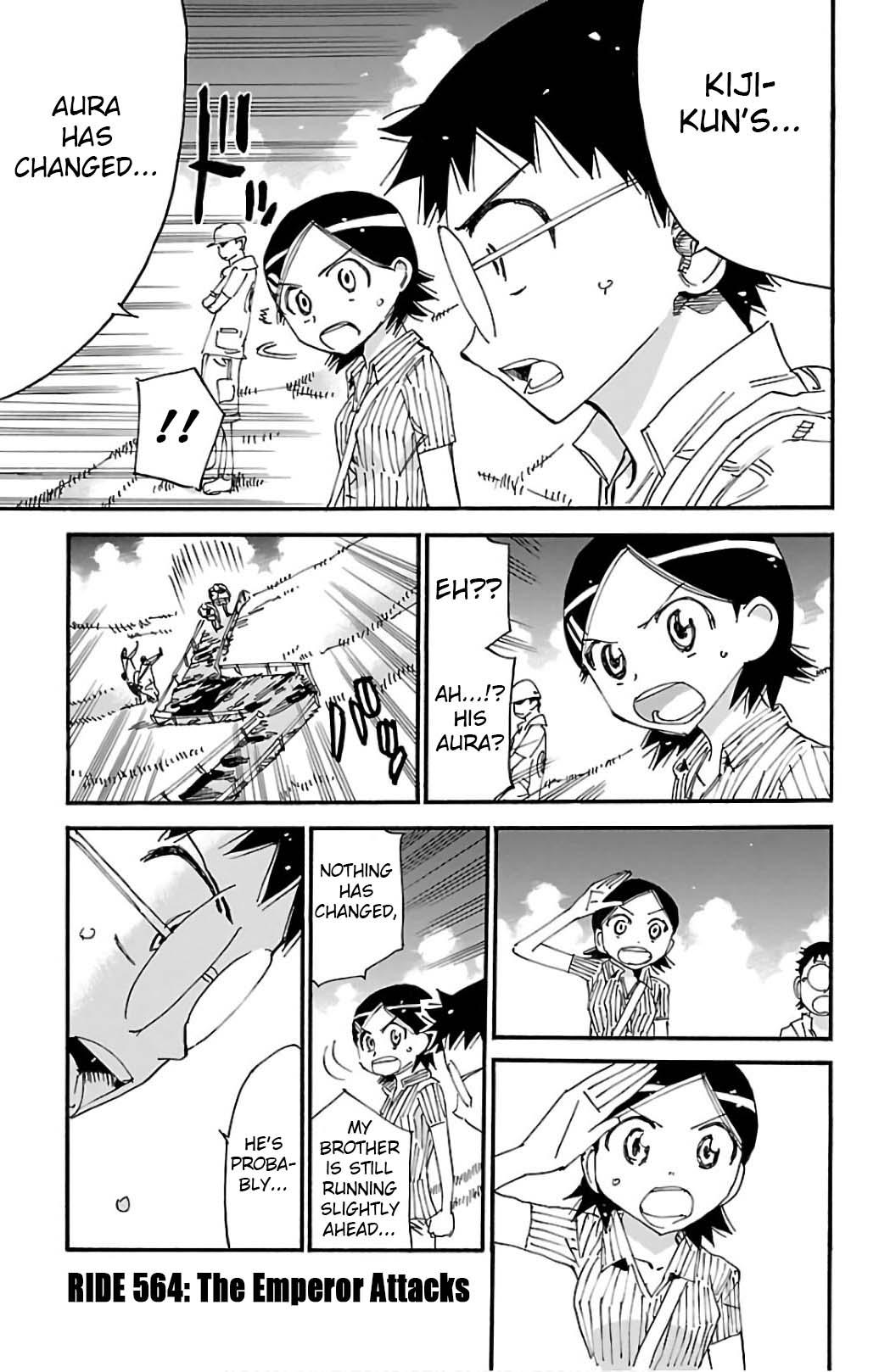 Yowamushi Pedal Chap 564 - Next Chap 565