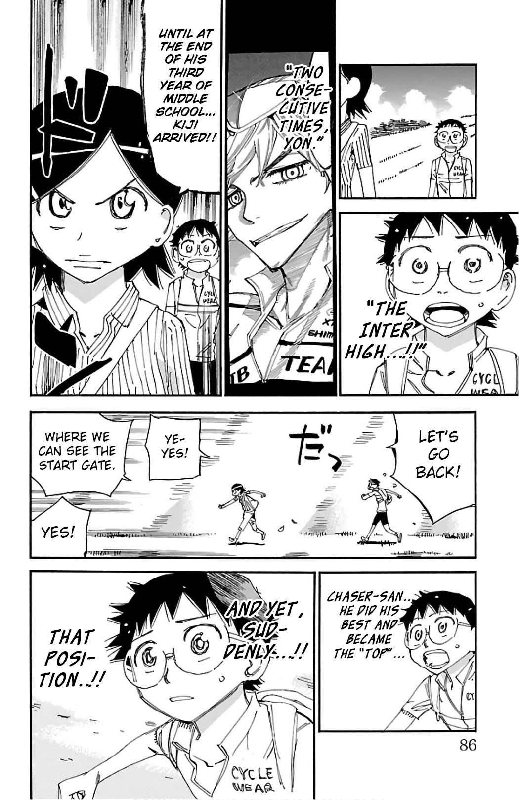 Yowamushi Pedal Chap 565 - Next Chap 566