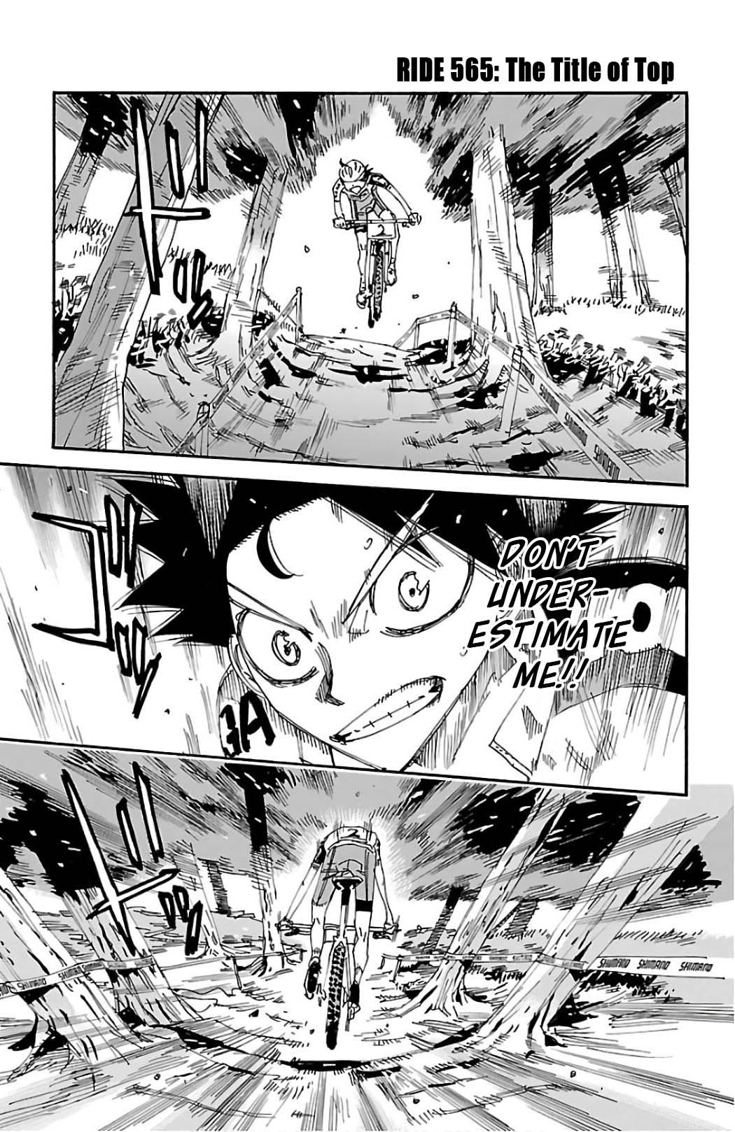 Yowamushi Pedal Chap 565 - Next Chap 566