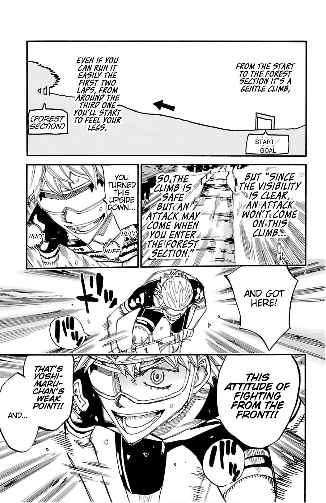 Yowamushi Pedal Chap 568 - Next Chap 569