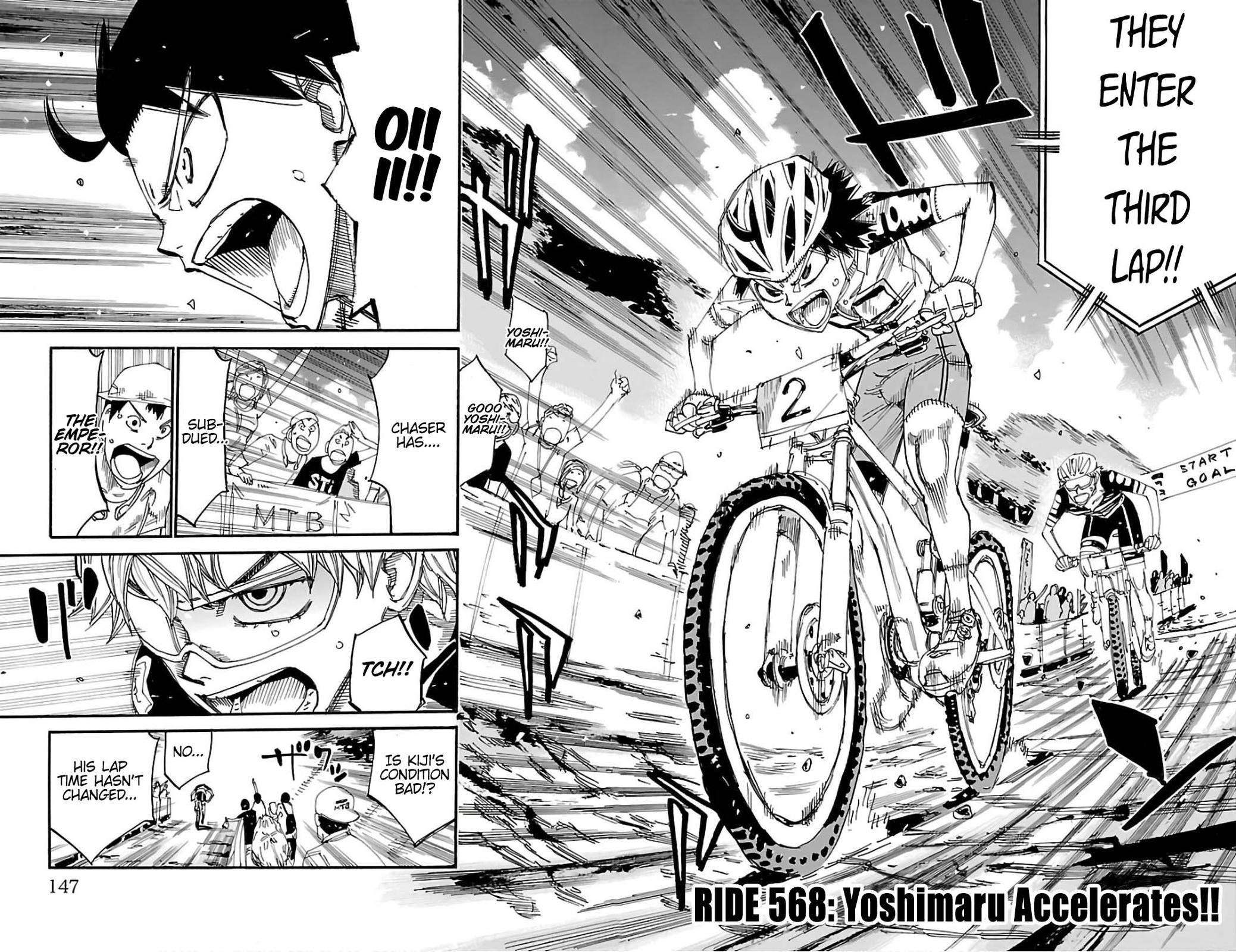 Yowamushi Pedal Chap 568 - Next Chap 569