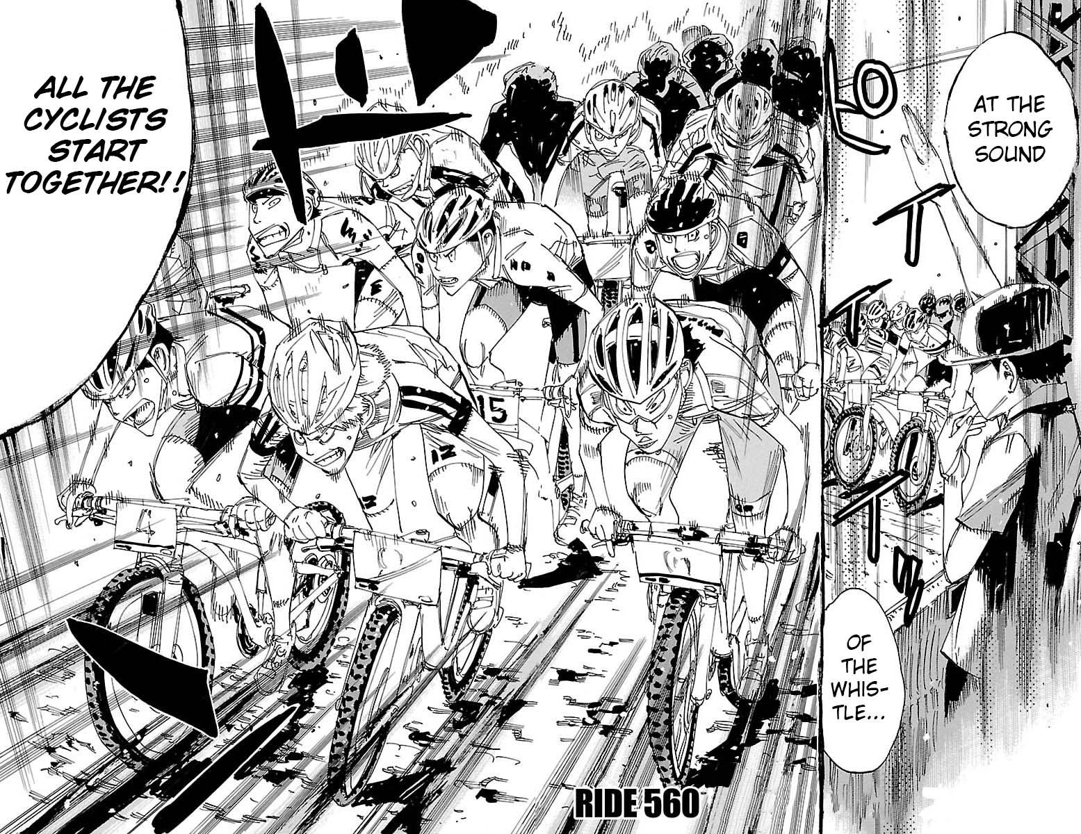 Yowamushi Pedal Chap 560 - Next Chap 561