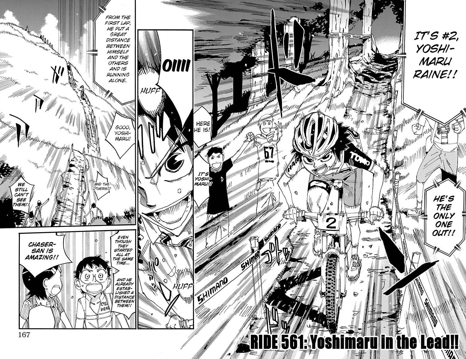 Yowamushi Pedal Chap 561 - Next Chap 562