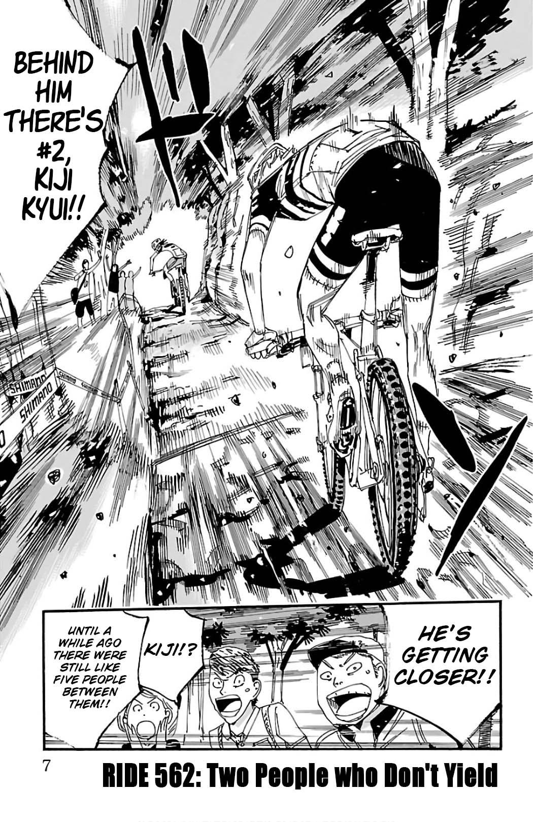 Yowamushi Pedal Chap 562 - Next Chap 563