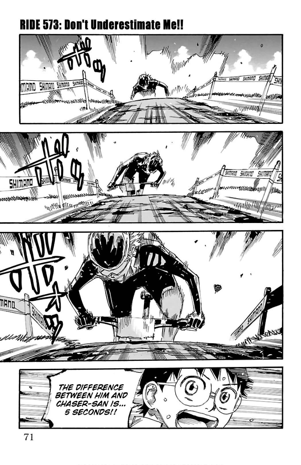Yowamushi Pedal Chap 573 - Next Chap 574