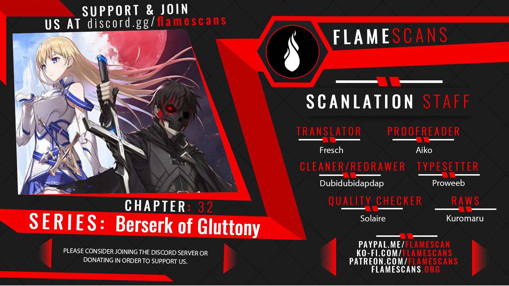 Berserk of Gluttony Chap 32 - Next Chap 33