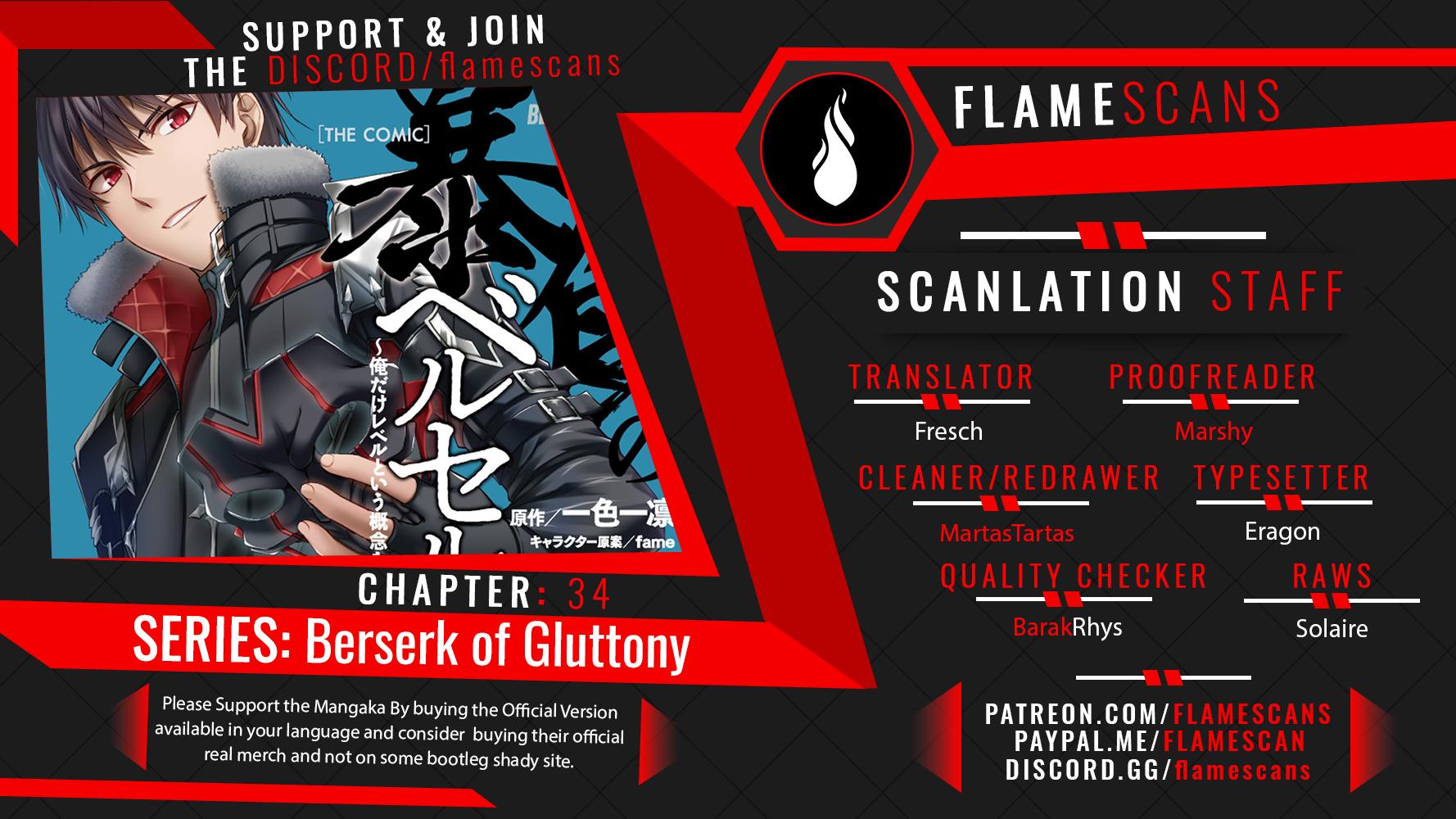 Berserk of Gluttony Chap 34 - Next Chap 35