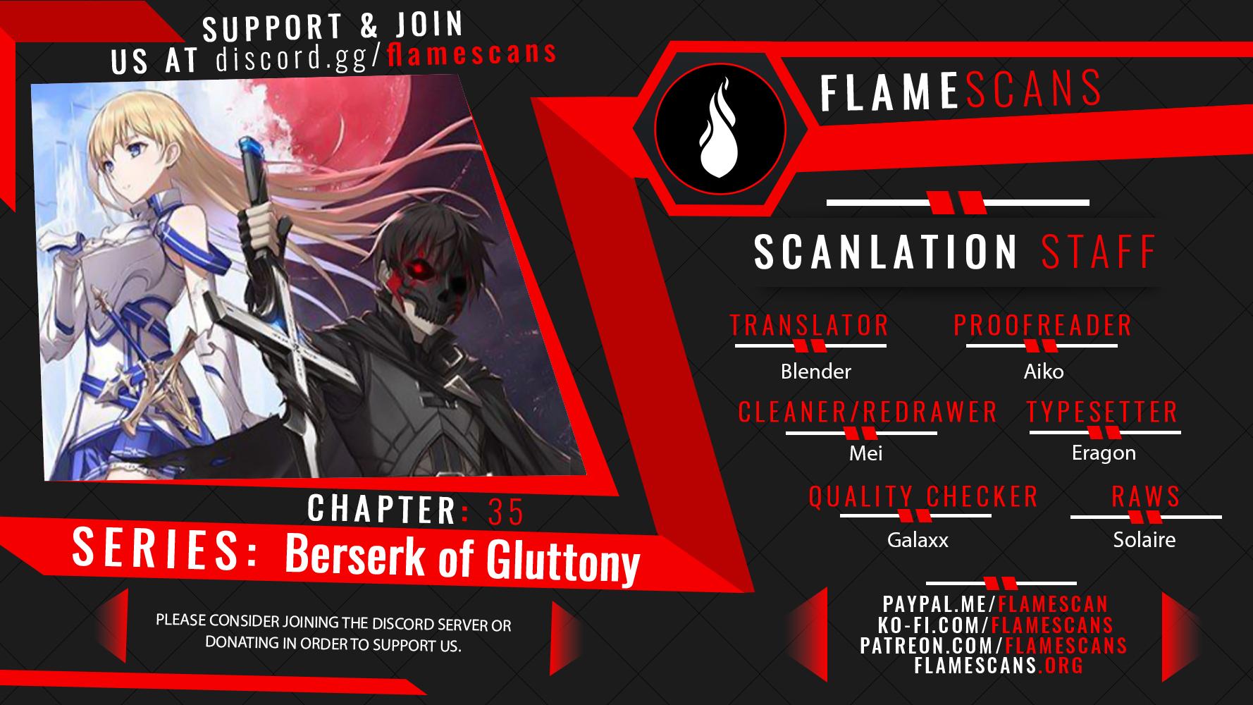 Berserk of Gluttony Chap 35 - Next Chap 36