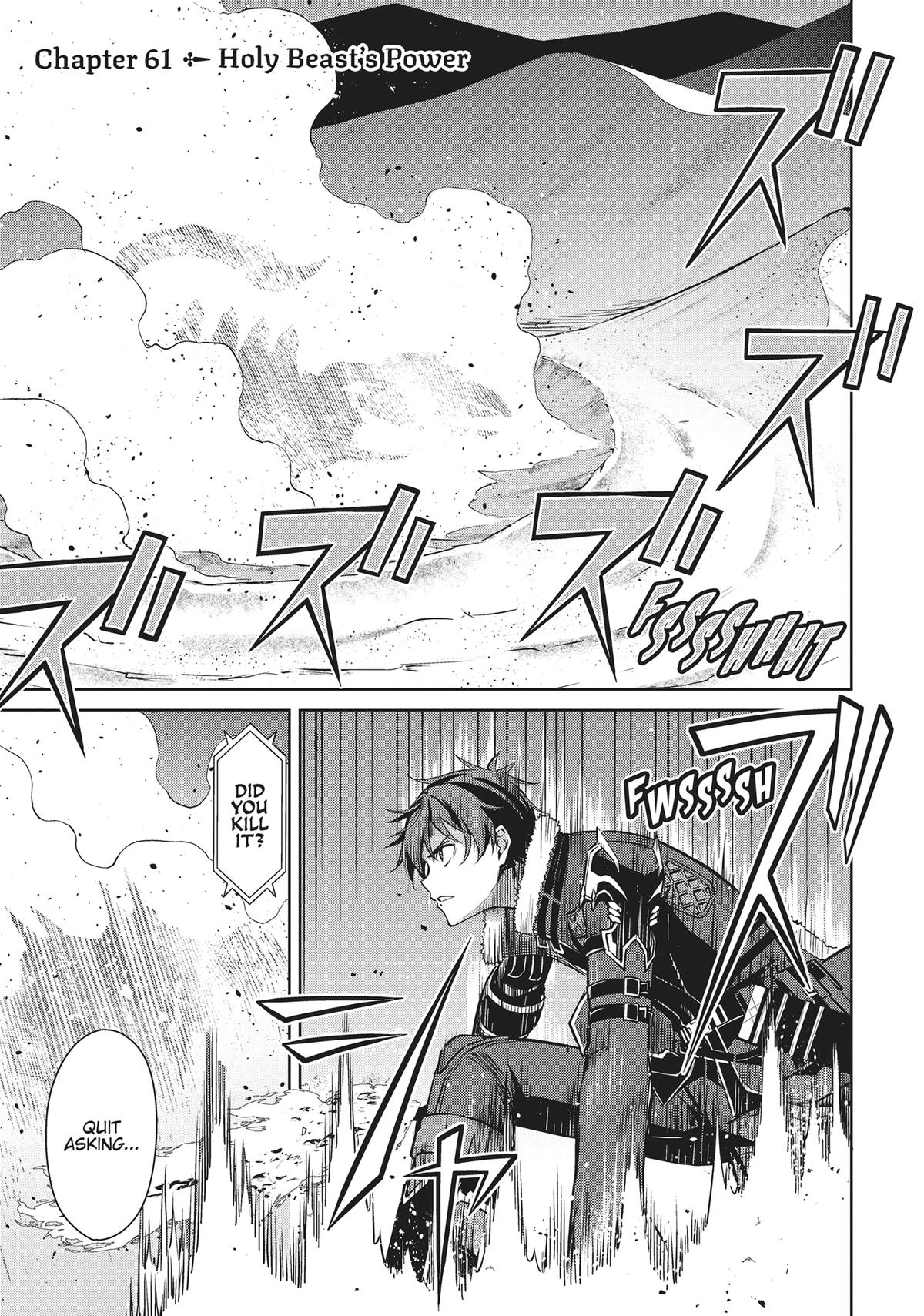 Berserk of Gluttony Chap 61 - Next Chap 62