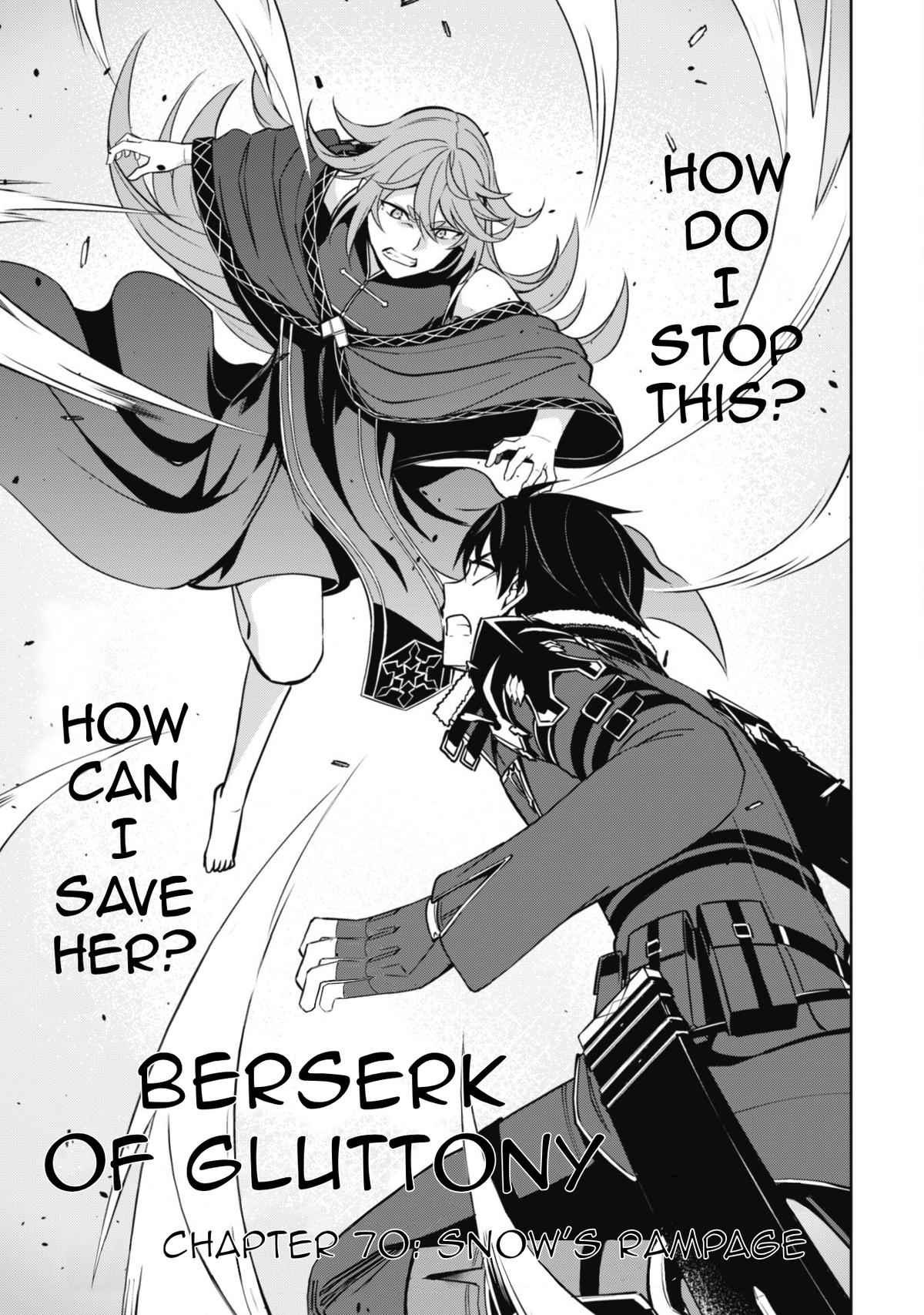 Berserk of Gluttony Chap 70 - Next Chap 71