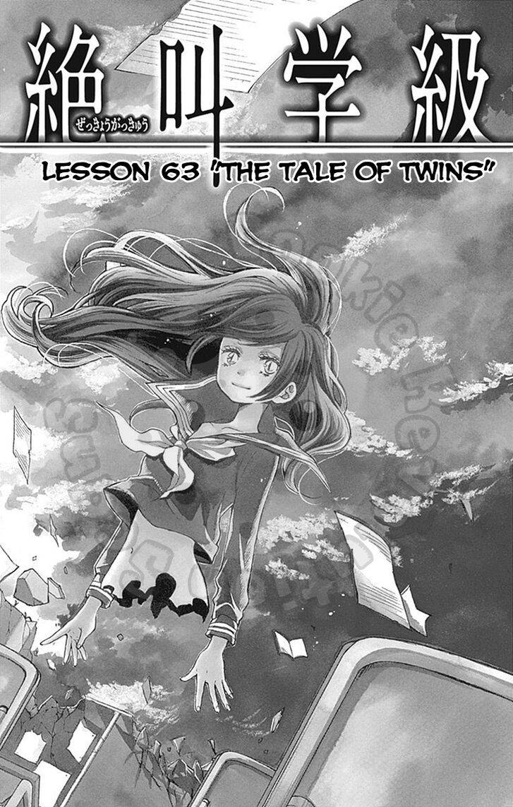 Zekkyou Gakkyuu Chap 63 - Next Chap 64