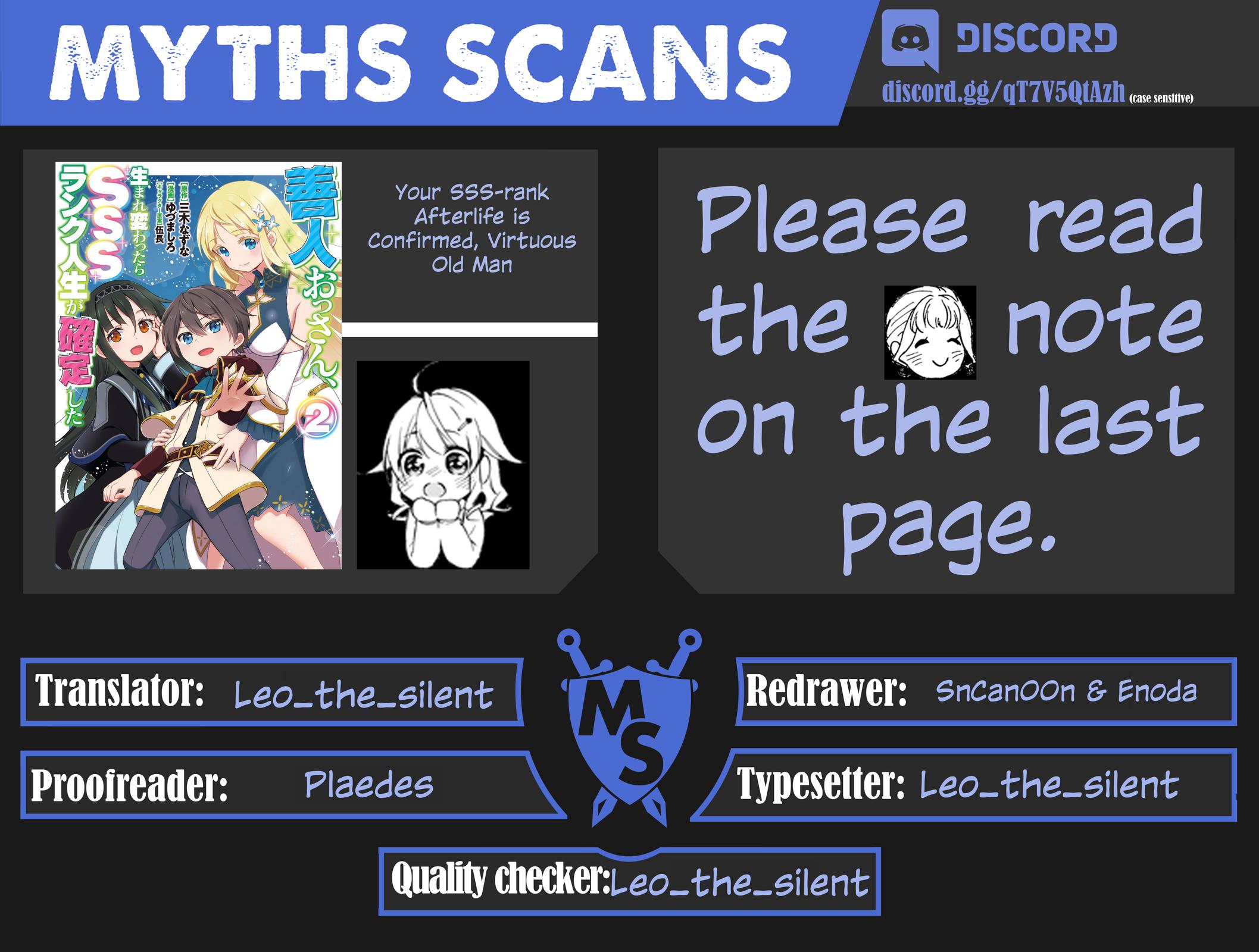 Zennin Ossan, Umarekawattara SSS Rank Jinsei ga Kakutei Shita Chap 21 - Next Chap 22