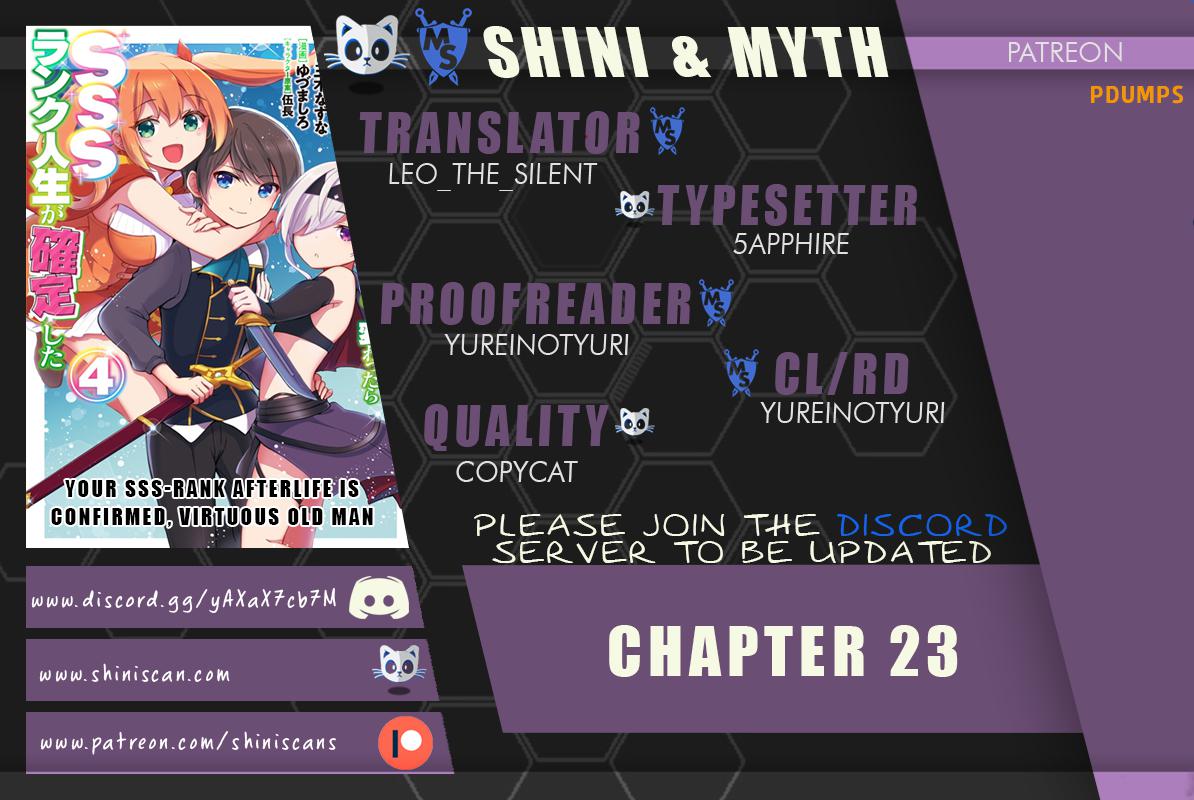 Zennin Ossan, Umarekawattara SSS Rank Jinsei ga Kakutei Shita Chap 23 - Next Chap 24