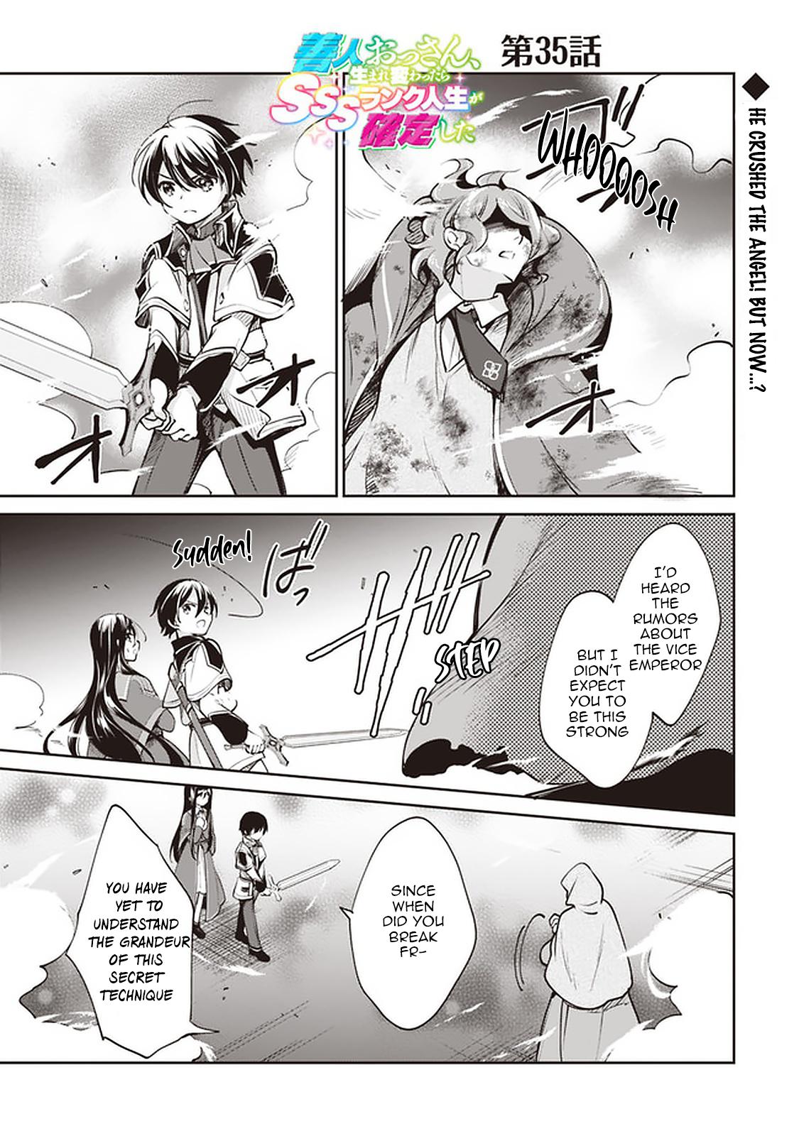 Zennin Ossan, Umarekawattara SSS Rank Jinsei ga Kakutei Shita Chap 35 - Next Chap 36