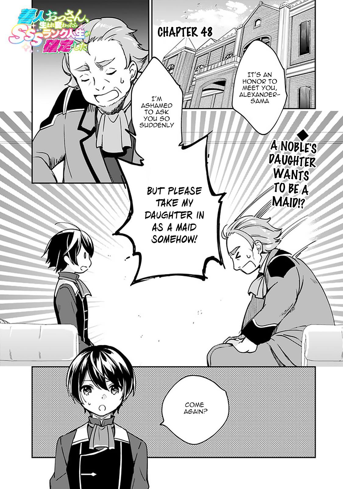 Zennin Ossan, Umarekawattara SSS Rank Jinsei ga Kakutei Shita Chap 48 - Next Chap 49