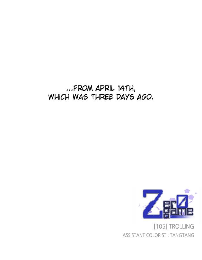 Zero Game Chap 105 - Next Chap 106