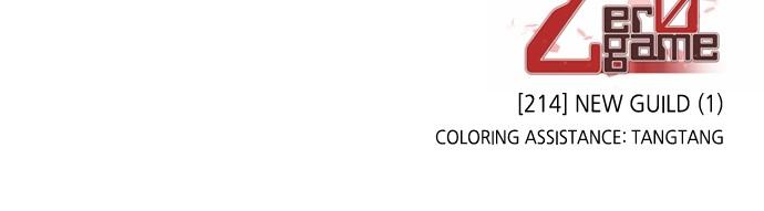 Zero Game Chap 214 - Next Chap 215