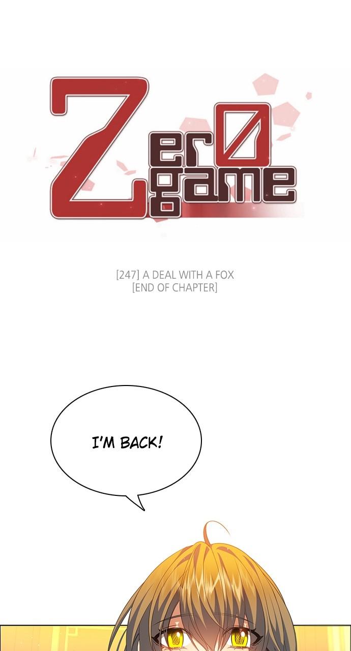 Zero Game Chap 247 - Next Chap 248