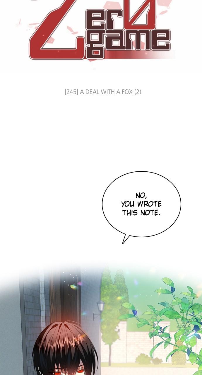 Zero Game Chap 245 - Next Chap 246
