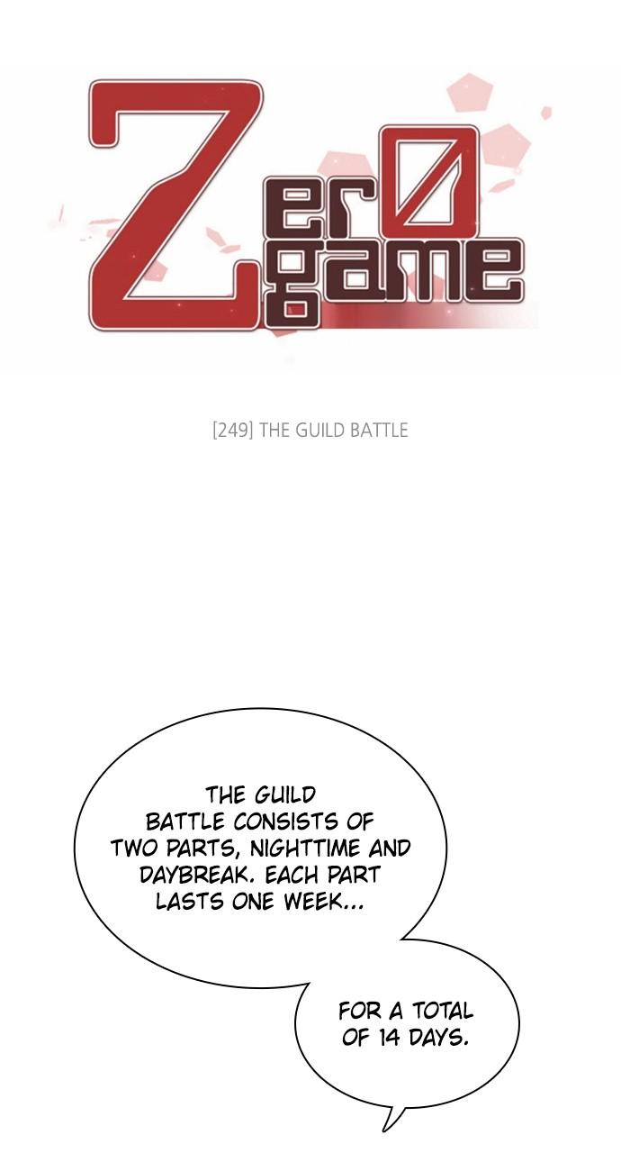 Zero Game Chap 249 - Next Chap 250