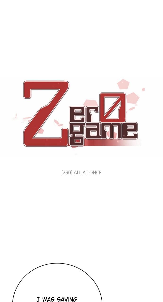 Zero Game Chap 290 - Next Chap 291