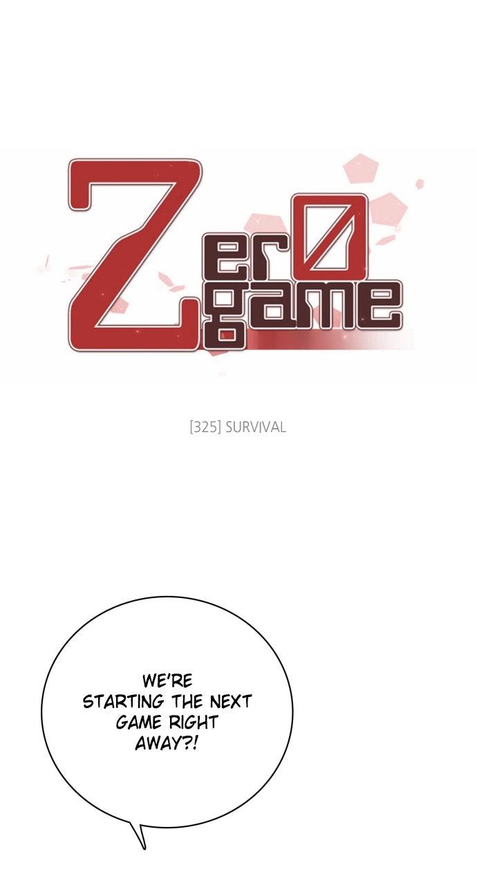 Zero Game Chap 325 - Next Chap 326