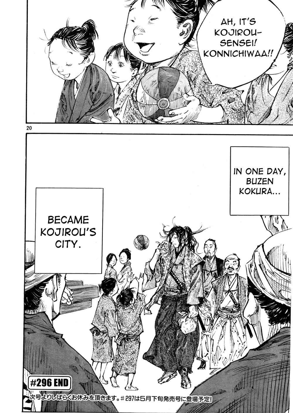 Vagabond Chap 296 - Next Chap 297
