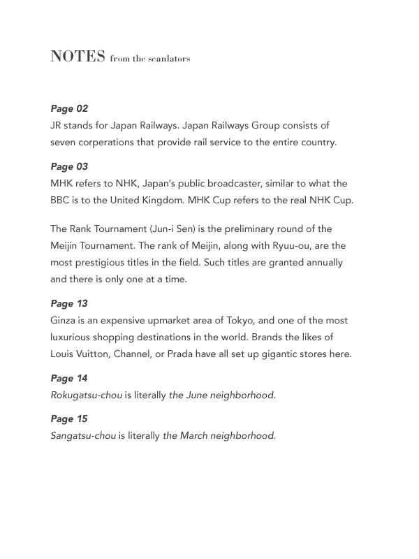 3-gatsu no Lion Chap 3 - Next Chap 4