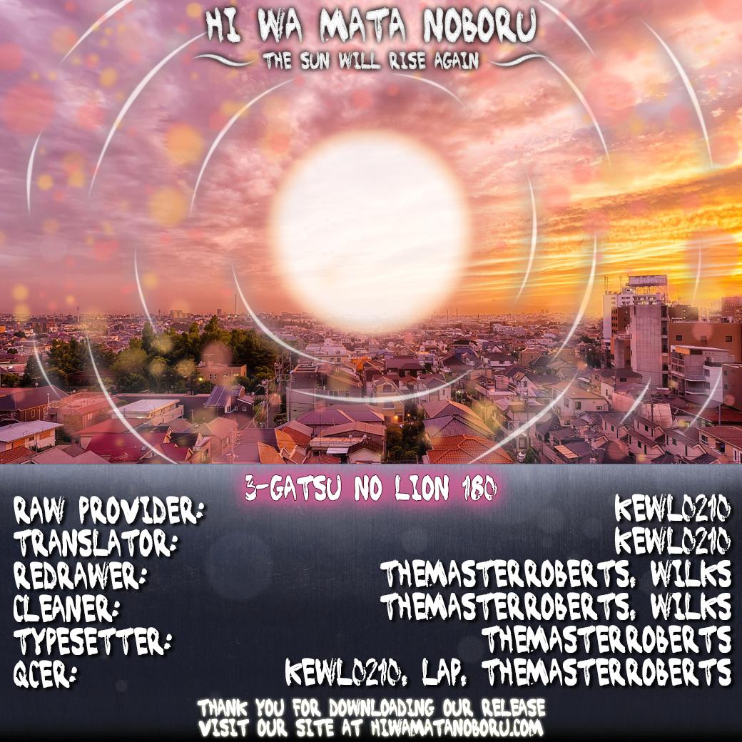 3-gatsu no Lion Chap 180 - Next Chap 181