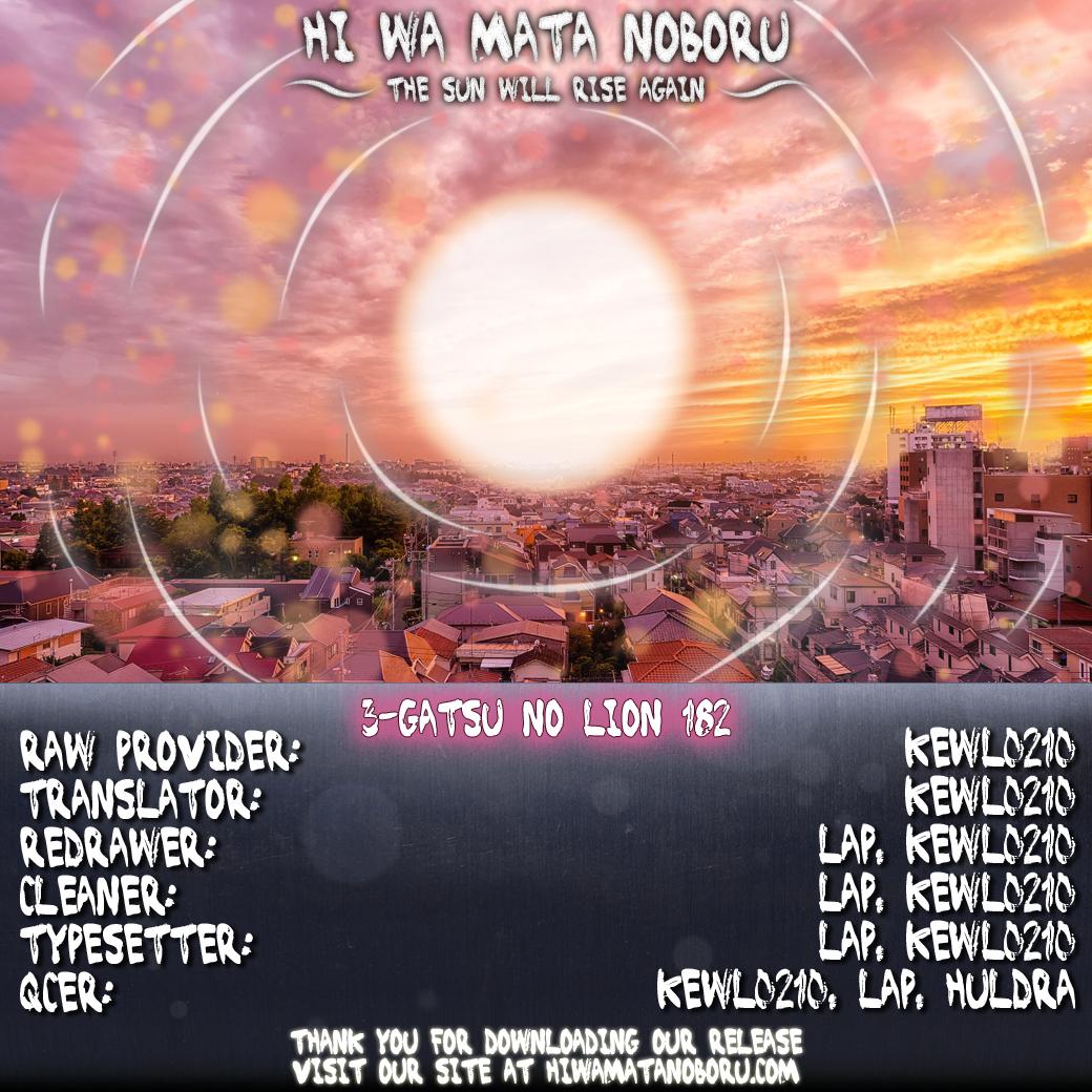 3-gatsu no Lion Chap 182 - Next Chap 183