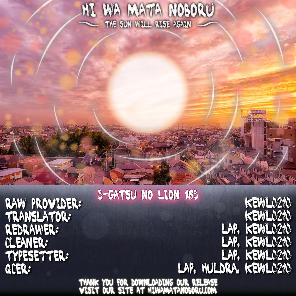 3-gatsu no Lion Chap 183 - Next Chap 184