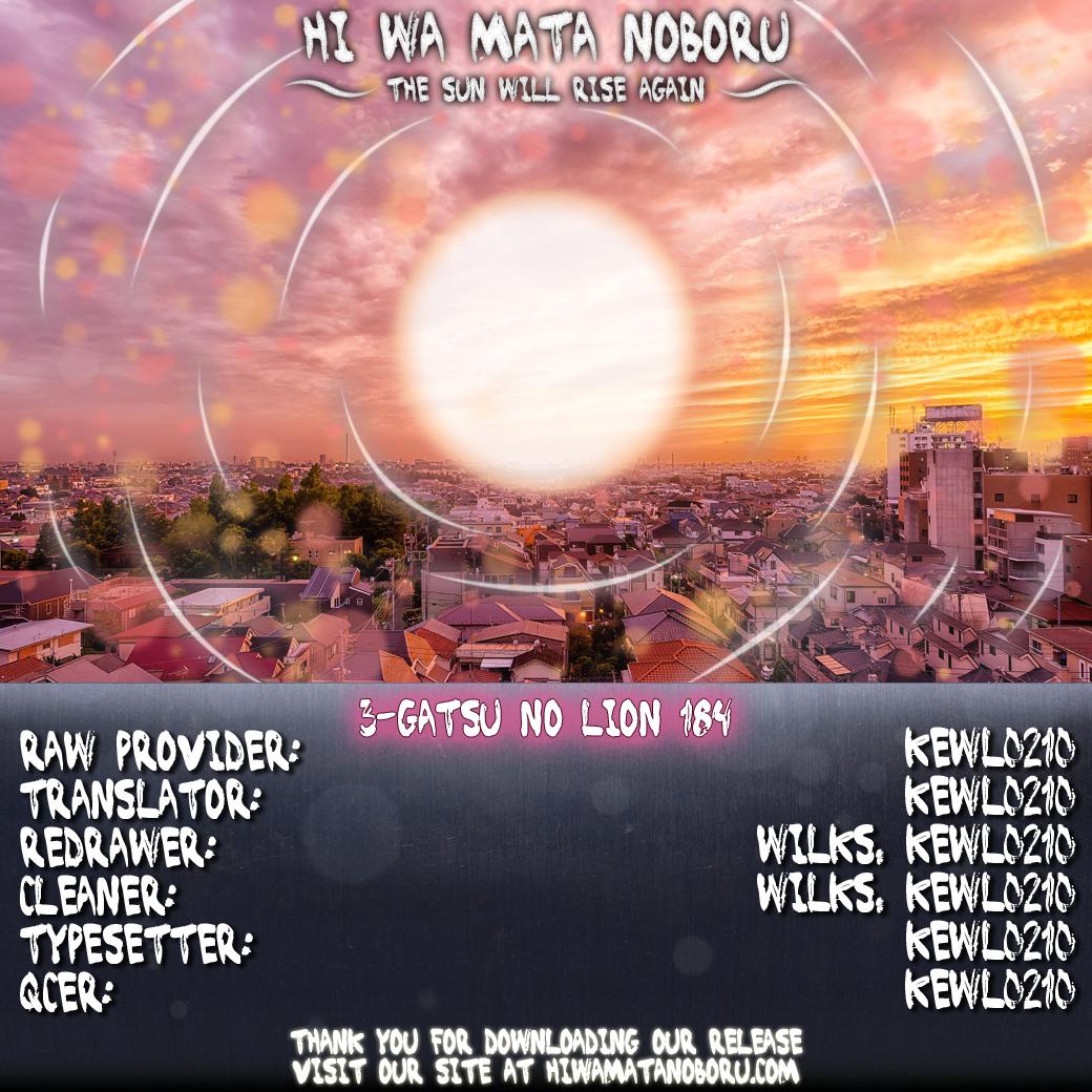 3-gatsu no Lion Chap 184 - Next Chap 185