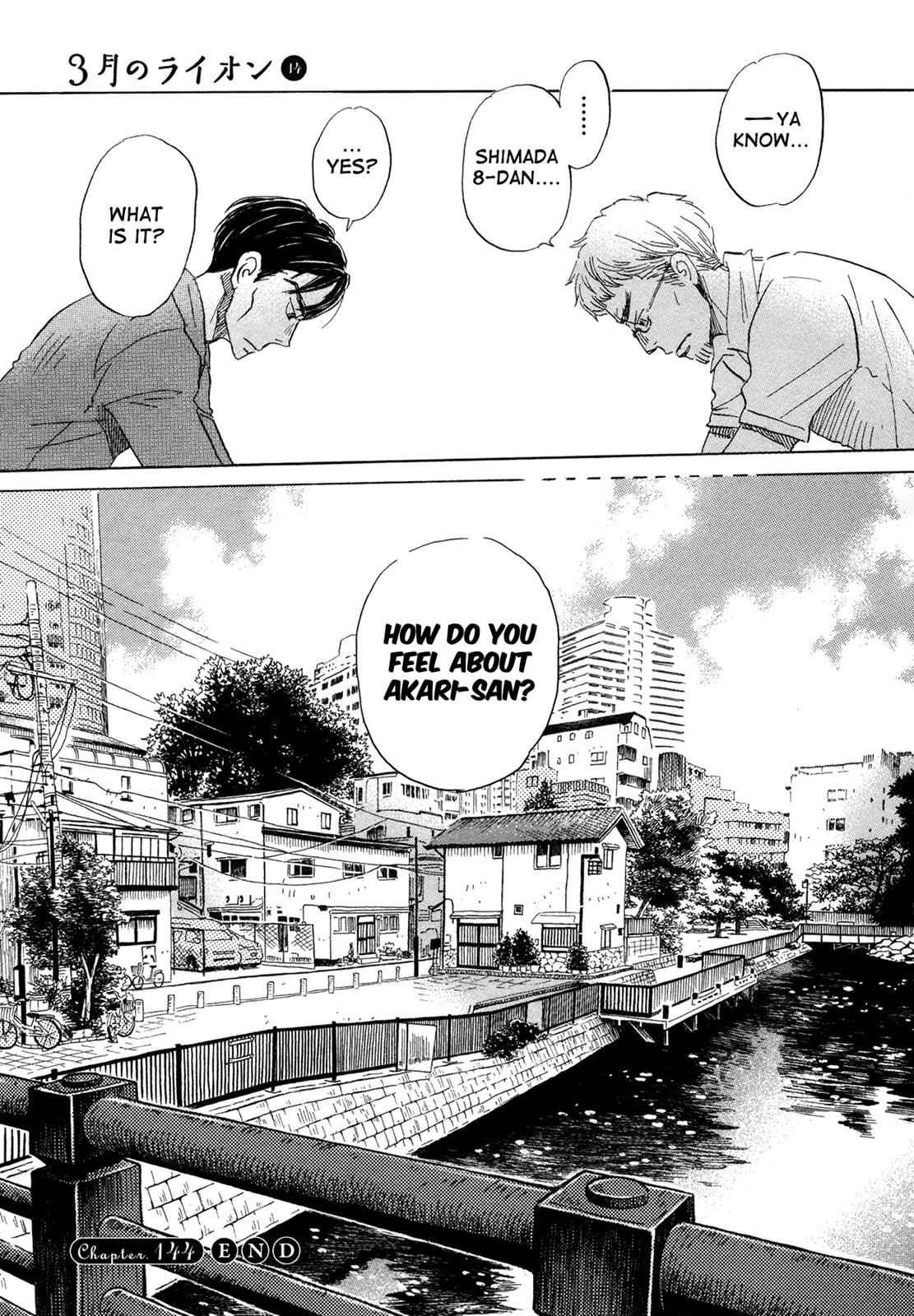 3-gatsu no Lion Chap 144 - Next Chap 145