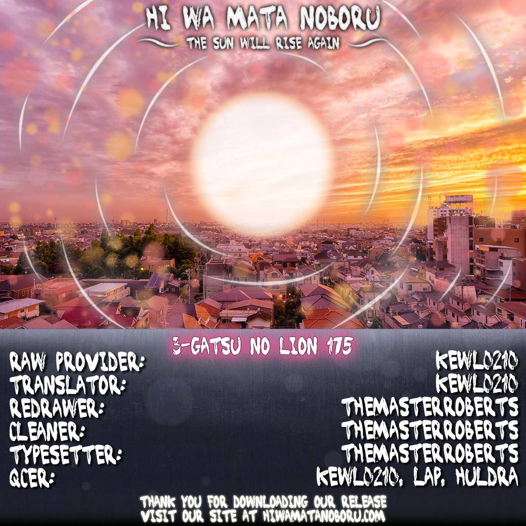 3-gatsu no Lion Chap 175 - Next Chap 176