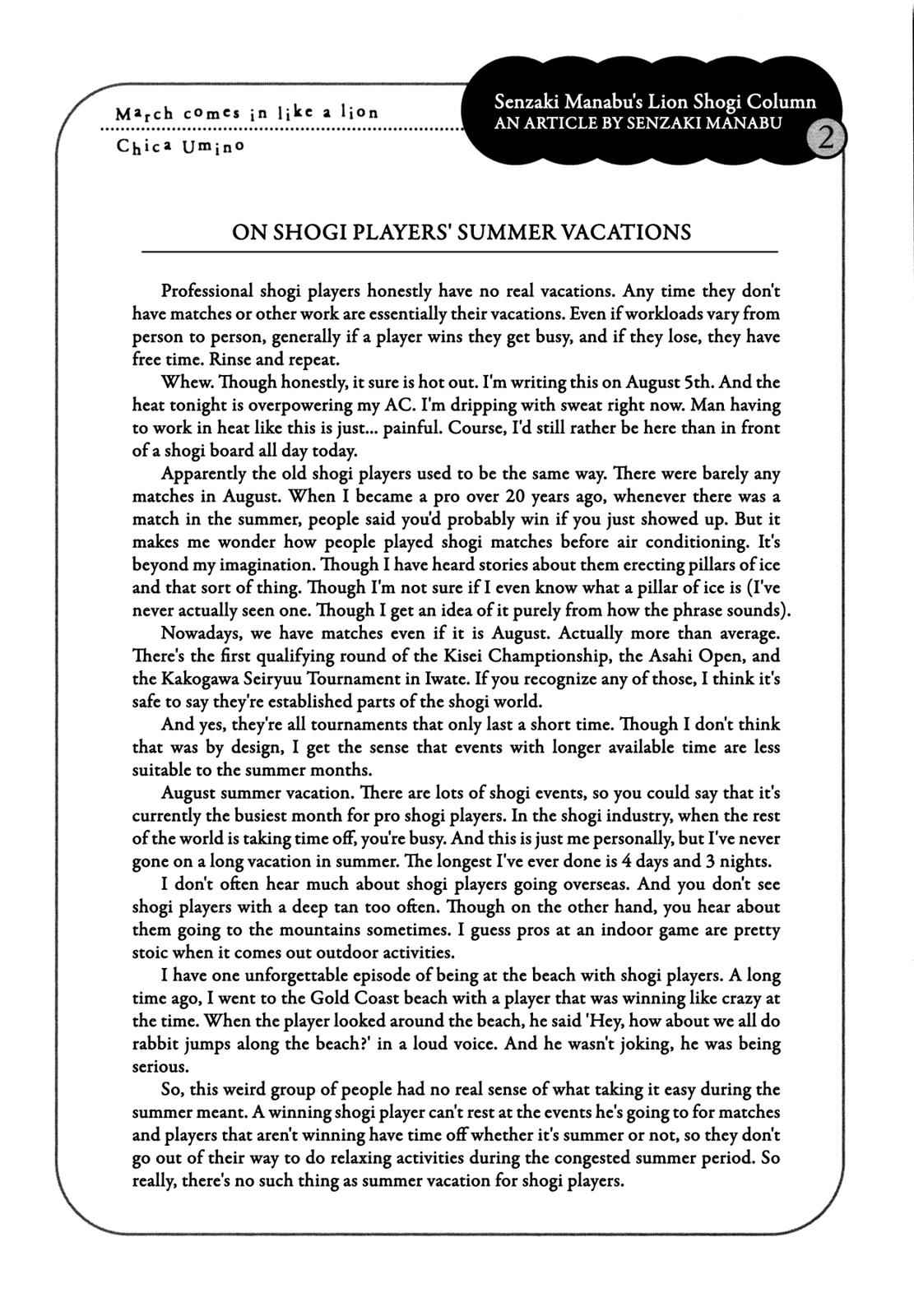 3-gatsu no Lion Chap 118 - Next Chap 119