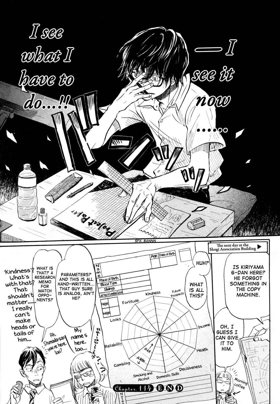 3-gatsu no Lion Chap 114 - Next Chap 115