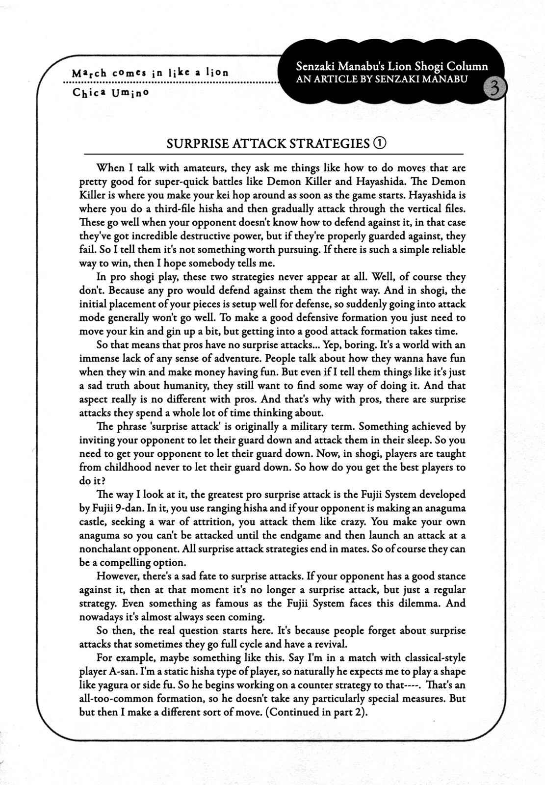 3-gatsu no Lion Chap 122 - Next Chap 123