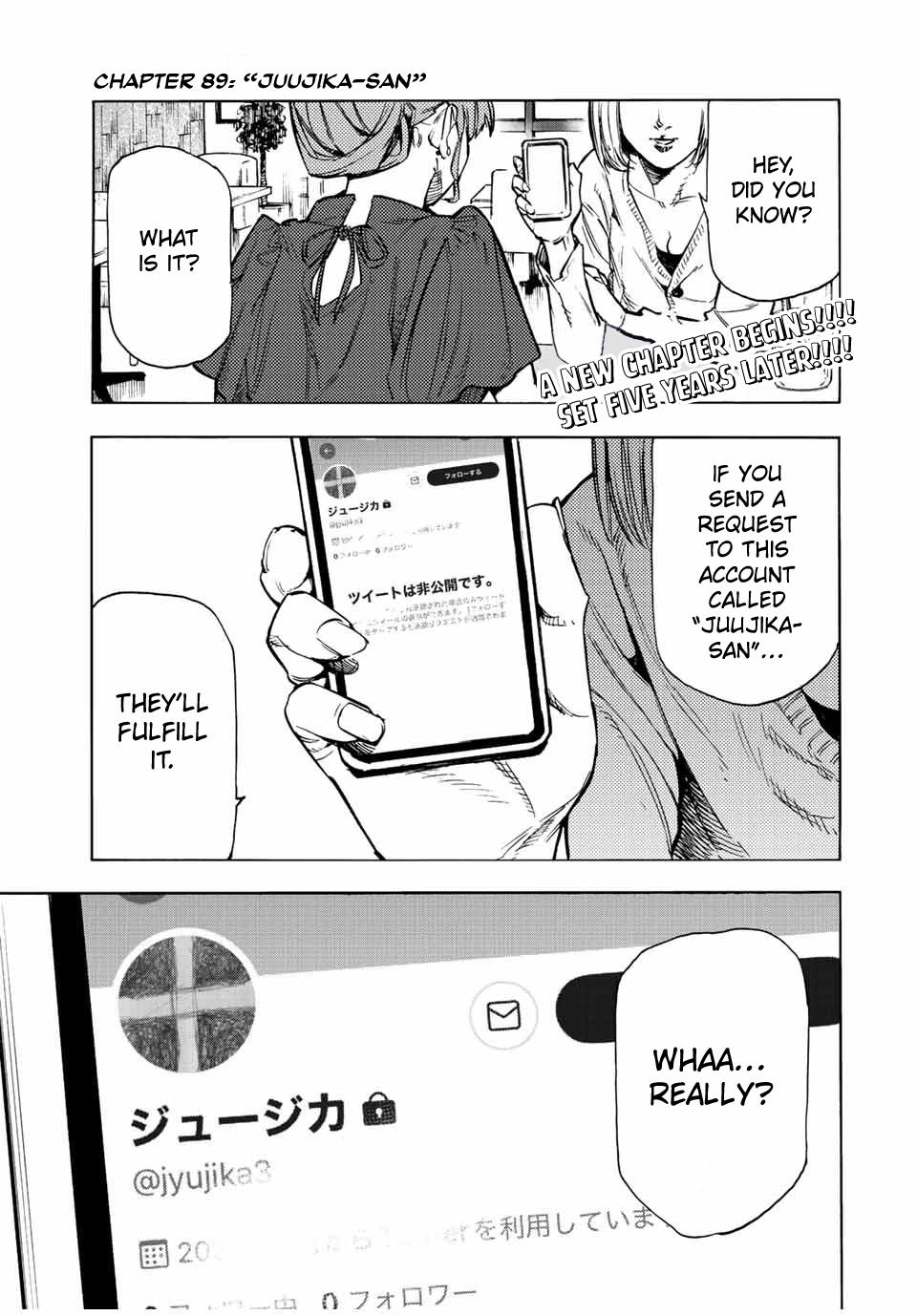 Juujika no Rokunin Chap 89 - Next Chap 90