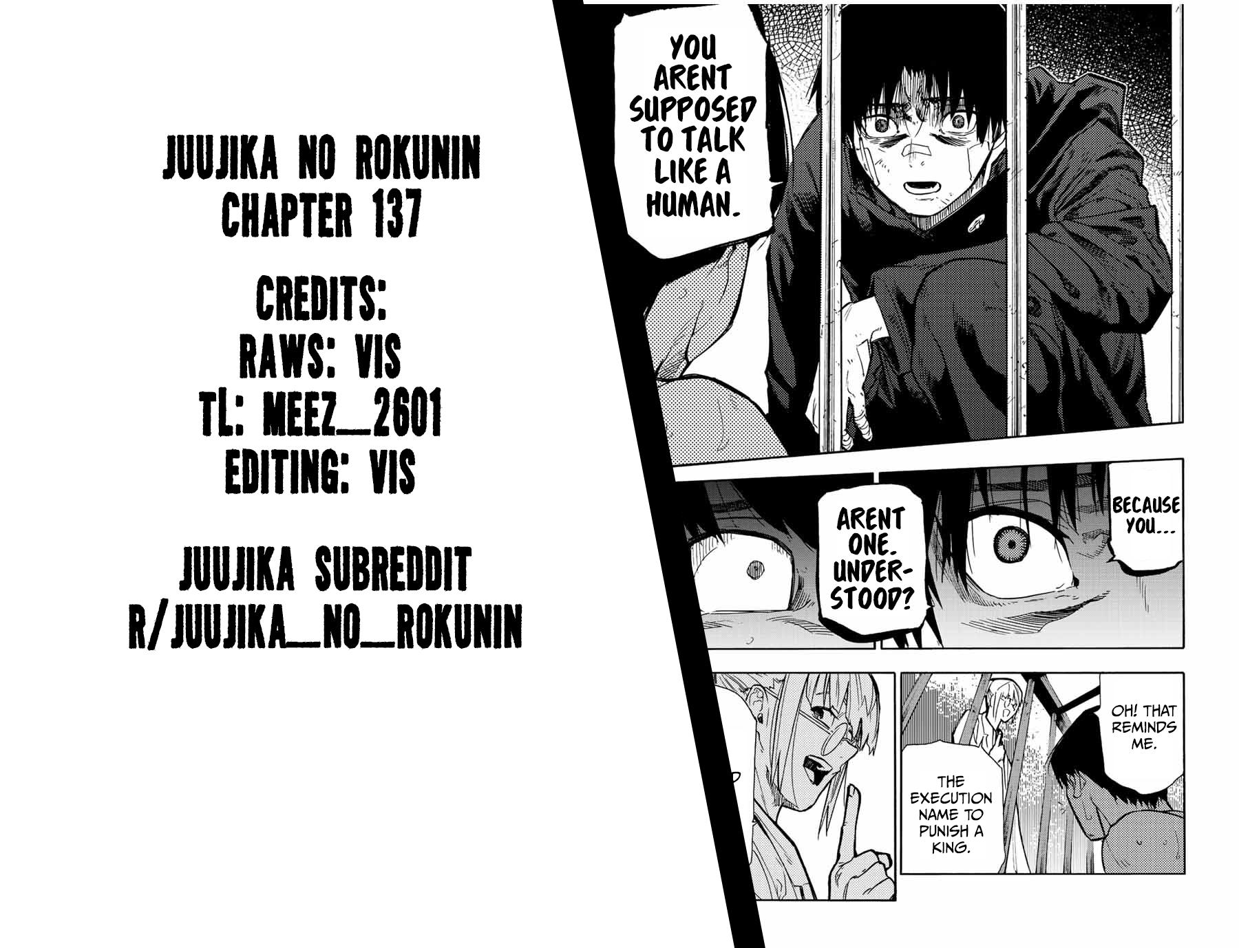 Juujika no Rokunin Chap 137 - Next Chap 138
